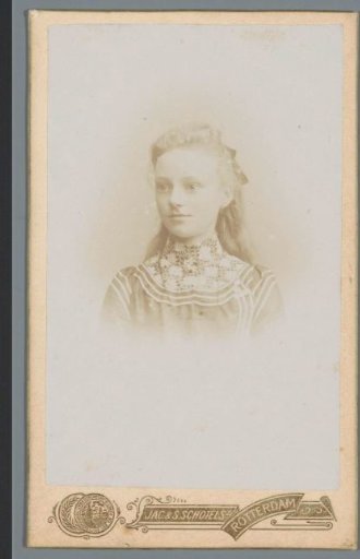 Portrait of an unknown girl