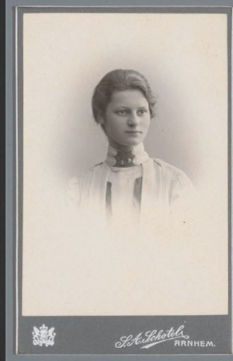 Portrait of Ans van Slooten