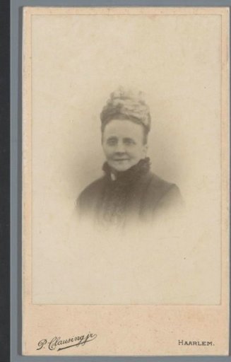 Portrait of an unknown old woman