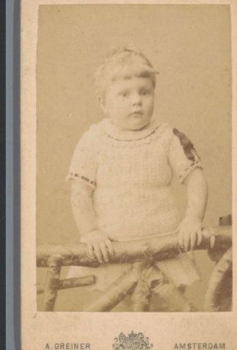 Portrait of an unknown child