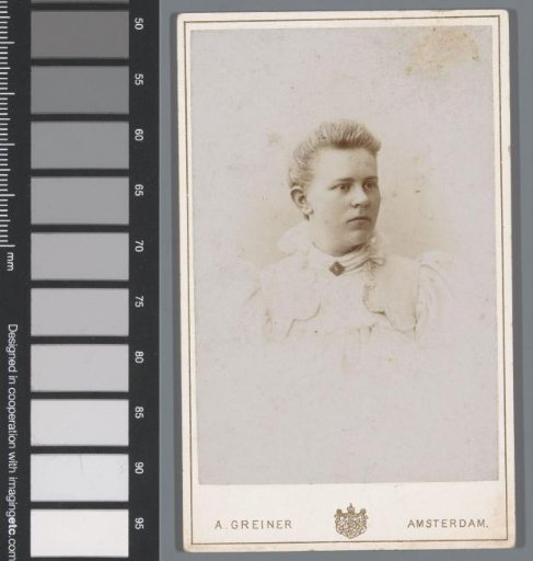 Portrait of an unknown woman