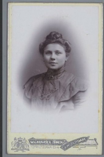 Portrait of an unknown woman