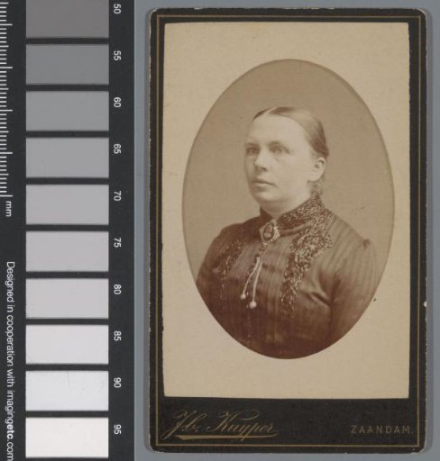 Portrait of an unknown woman
