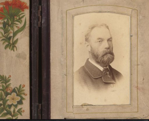 Portrait of a man with a beard