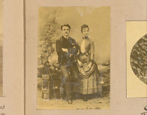 Double Portrait of Georges and Jeanne Hugo