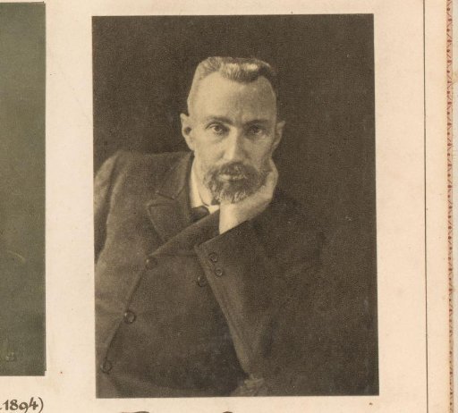 Portrait of Pierre Curie