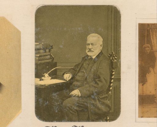 Portrait of Victor Hugo