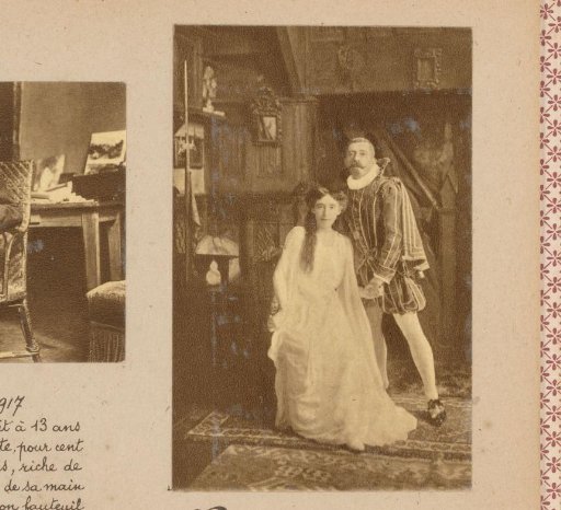 Double portrait of Pierre Loti and an unknown woman