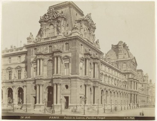 Turgot Pavilion of the Louvre, Paris