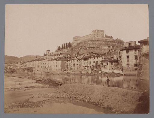 View of Verona and the Adige, Italy