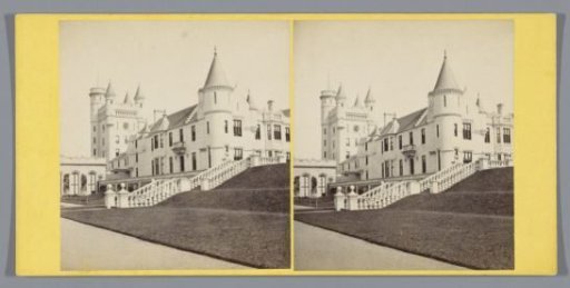 Balmoral Castle, viewed from the North Terrace