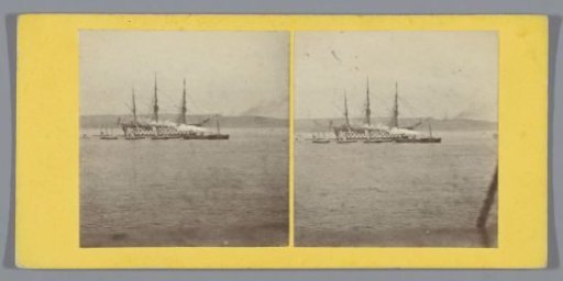 The Ship HMS 'Royal Albert' in the Firth of Forth