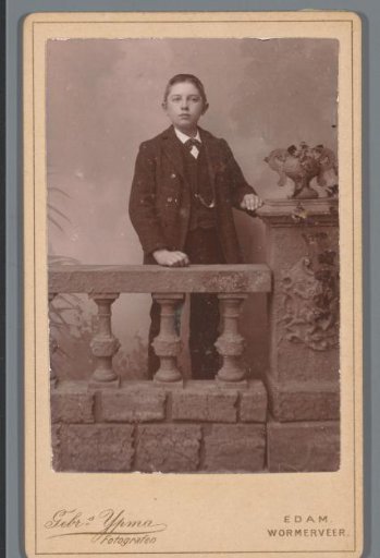 Portrait of an unknown boy