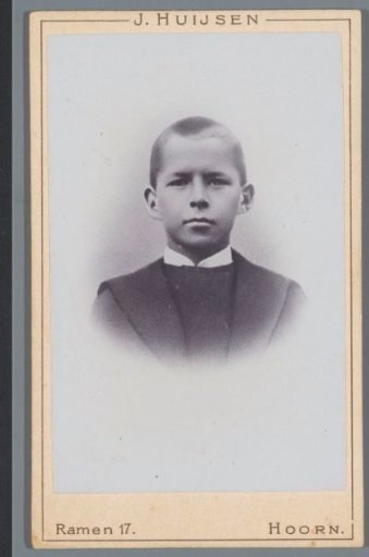 Portrait of an unknown boy