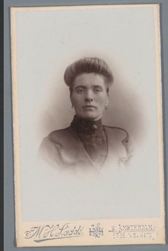 Portrait of Jaantje Kronenburg