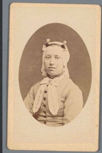 Portrait of an unknown woman