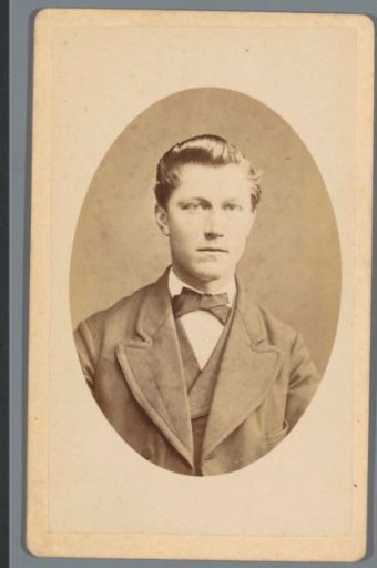 Portrait of an unknown young man