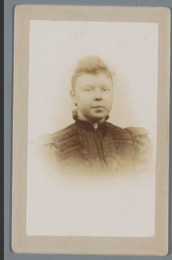 Portrait of an unknown woman