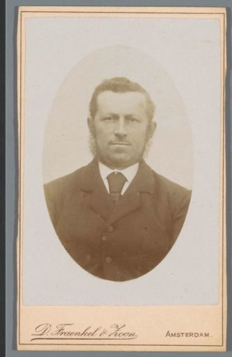 Portrait of Andries Visser