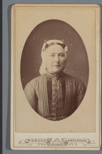 Portrait of Betje van Ammers