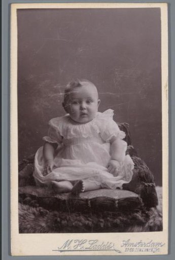 Portrait of an unknown baby