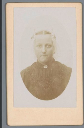 Portrait of an Unknown Woman, Inscribed M. Boon