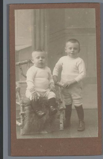 Portrait of Klaas and Jaap Kuit