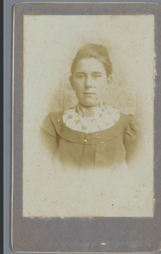 Portrait of an unknown woman