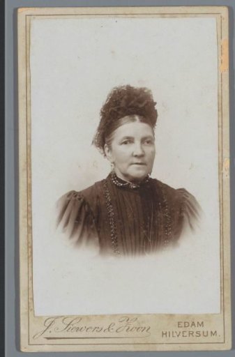 Portrait of an unknown woman
