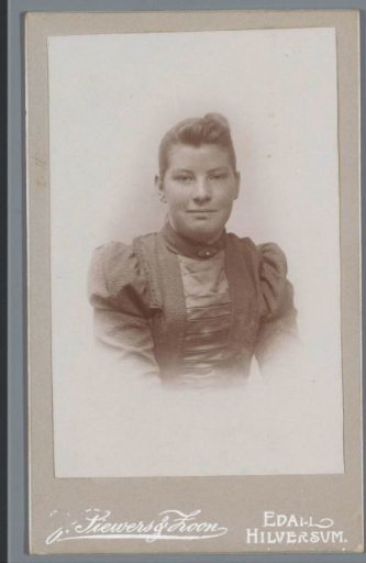 Portrait of an unknown woman