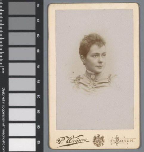 Portrait of an unknown woman
