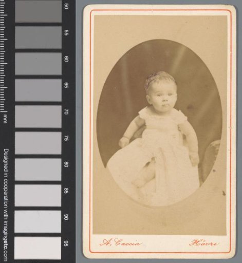 Portrait of an unknown baby