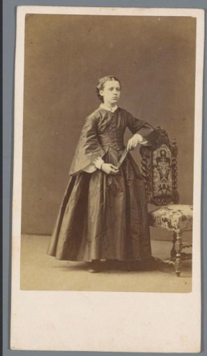 Portrait of an Unknown Young Woman by a Chair