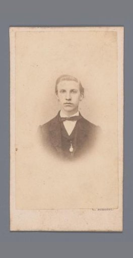 Portrait of an unknown young man