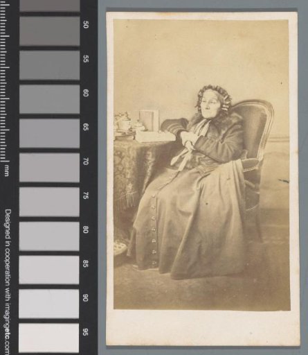 Portrait of an unknown old woman