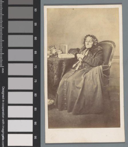 Portrait of an unknown old woman