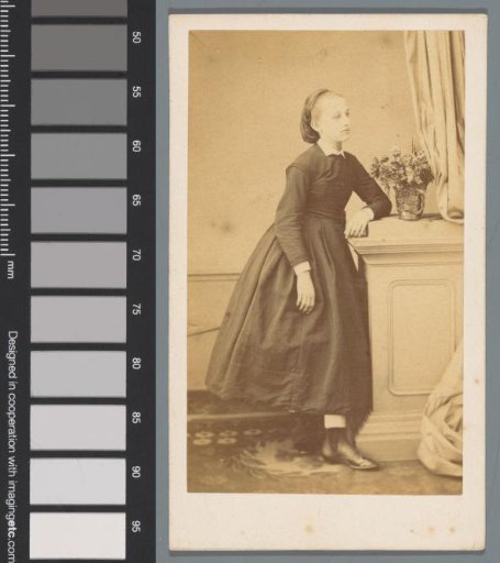 Portrait of an unknown young woman