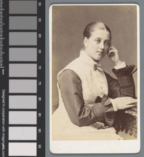 Portrait of an unknown young woman