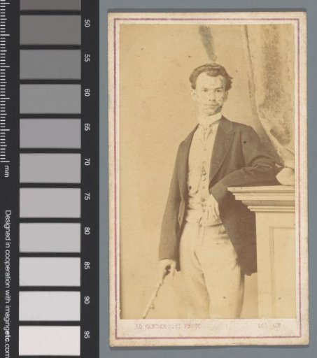 Portrait of an unknown young man