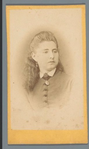 Portrait of an unknown young woman