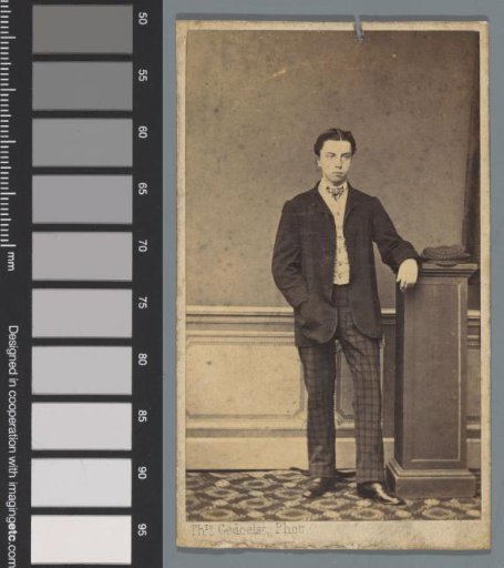 Portrait of an unknown young man