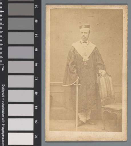 Portrait of an unknown Freemason