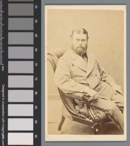 Portrait of an unknown seated man