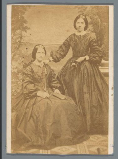 Portrait of Two Unknown Women