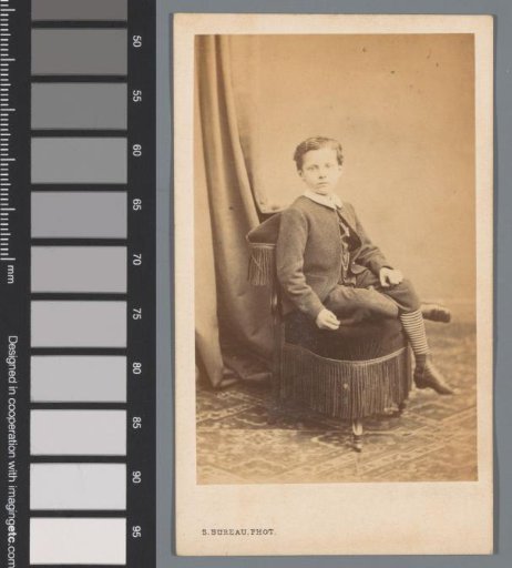 Portrait of an Unknown Boy on a Chair