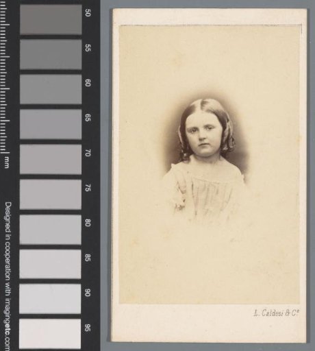 Portrait of Miss E. Hutton