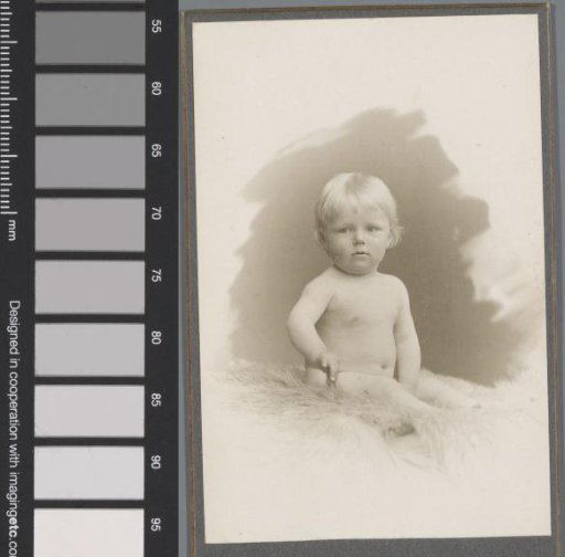 Portrait of a child, inscribed as Jacques Dain, 14 months old