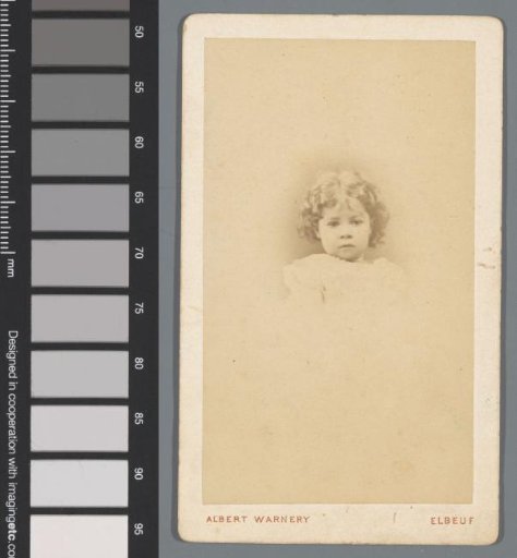 Portrait of an unknown child