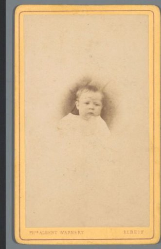Portrait of an unknown baby