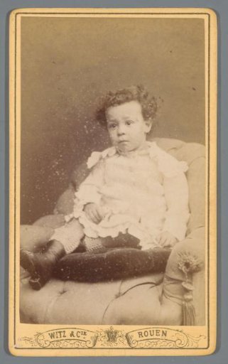 Portrait of André Lemaistre, 20 months old